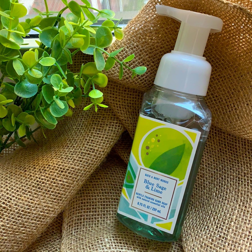 Bath & Body Works | Blue Sage & Lime | Gentle Foaming Hand Soap